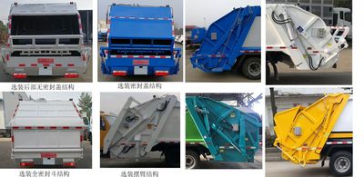 Wanglongwei  WLW5075ZYSH Compressed garbage truck