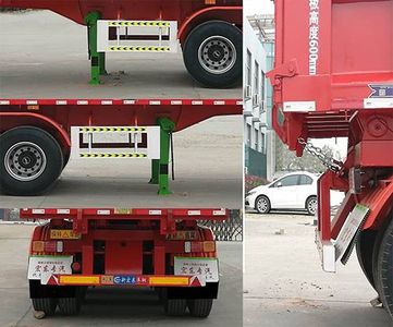 New Hongdong brand automobiles LHD9401ZHX tipping chassis 