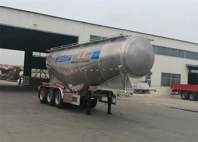 Huayuda  LHY9400GFLL36 Aluminum alloy medium density powder material transportation semi-trailer