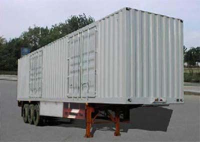 Huajun  ZCZ9398XXY Box transport semi-trailer