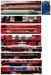 Jiefang Automobile CA5310TPBP62K1L6T4E6 Flat transport vehicle