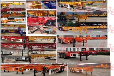 Xinyangda brand automobiles LXY9400TWYE40 Transport semi-trailer of dangerous goods tank frame