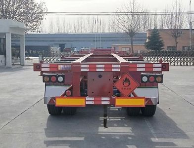 Xinyangda brand automobiles LXY9400TWYE40 Transport semi-trailer of dangerous goods tank frame