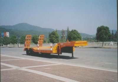 Zhongqi brand automobiles ZQZ9170TDP Low flatbed semi-trailer