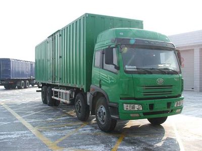 Jiefang Automobile CA5243XXYP7K1L11T4E Box transport vehicle