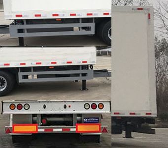 Hengxin Zhiyuan brand automobiles CHX9240XXY Box type center axle trailer