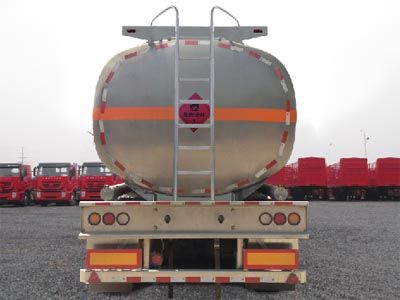 Shengtong brand automobile CSH9400GYY Aluminum alloy oil transport semi-trailer