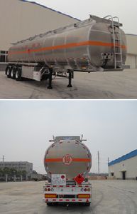 Shengtong brand automobile CSH9400GYY Aluminum alloy oil transport semi-trailer