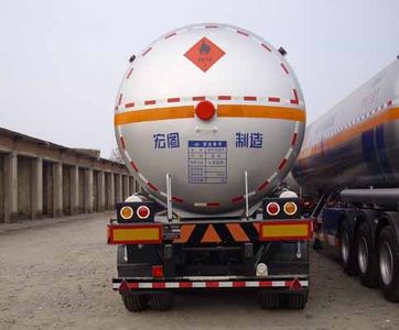 Hongtu  HT9401GYQ3B Semi trailer for liquefied gas transportation