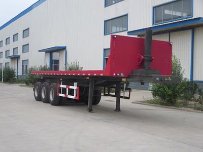 Xunli  LZQ9401ZZXP Flat dump semi-trailer