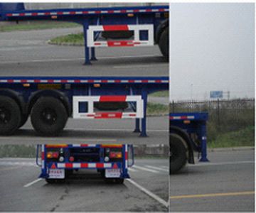 Xunli  LZQ9401ZZXP Flat dump semi-trailer