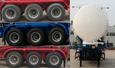 Shantong  SGT9400GFL Medium density powder material transportation semi-trailer