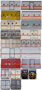 Chusheng  CSC5045XDGB6 Toxic and infectious goods box transport vehicle