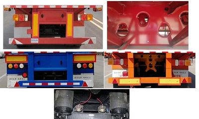 Junheng Tongda brand automobiles XJC9400LB Fence semi-trailer