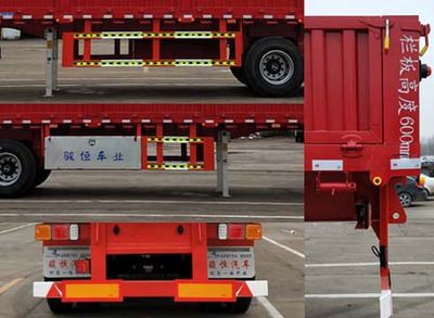 Junheng Tongda brand automobiles XJC9400LB Fence semi-trailer