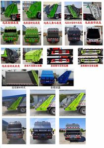 Cheng Liwei  CLW5120ZYSBSL Compressed garbage truck