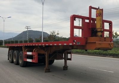 Nanming  LSY9402ZZXP Flat dump semi-trailer