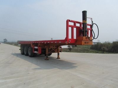 Nanming  LSY9402ZZXP Flat dump semi-trailer