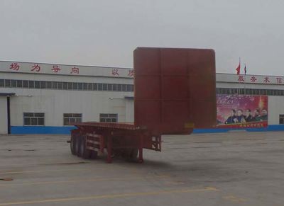 Nanming  LSY9402ZZXP Flat dump semi-trailer