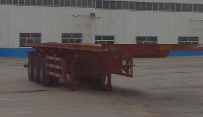 Nanming  LSY9402ZZXP Flat dump semi-trailer