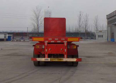 Nanming  LSY9402ZZXP Flat dump semi-trailer