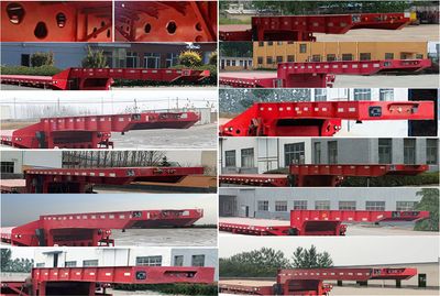 Liangshan Ping An Automobile TCC9180TDP Low flatbed semi-trailer