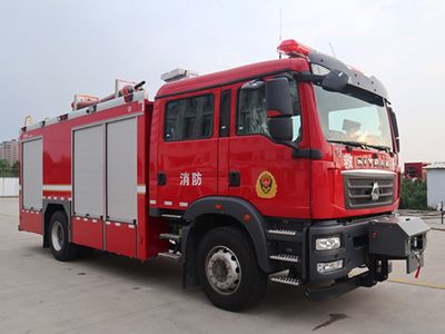 Jinsheng Shield Automobile JDX5180GXFAP60SD61 Compressed air foam fire truck