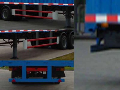 Qindao  QD9401XXY Pontoon transport semi-trailer