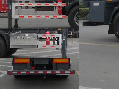 Tonghua  THT9400GFWF Tank transport semi-trailer for corrosive substances