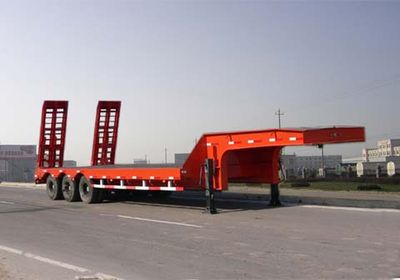 Mastercard CSQ9285TDPA Low flatbed semi-trailer