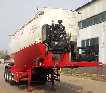 Xinke brand automobiles LXK9406GXH Lower ash semi-trailer