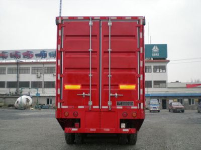 Zhongshang Automobile ZZS9350XXY Side curtain box semi-trailer