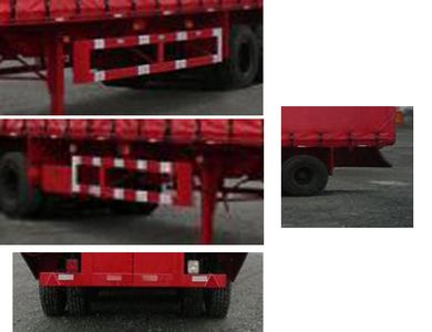 Zhongshang Automobile ZZS9350XXY Side curtain box semi-trailer