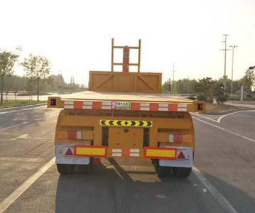 Zhongyuntong brand automobiles JZJ9350ZZXP Flat dump semi-trailer