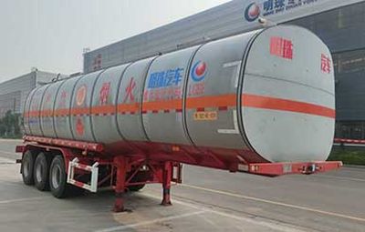 Hehai Mingzhu  MZC9400GRYT Flammable liquid tank transport semi-trailer