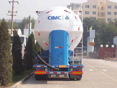 Lingyu  CLY9330GFL Powder material transportation semi-trailer