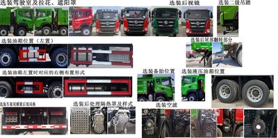 Dongfeng  EQ3318GL6D41 Dump truck