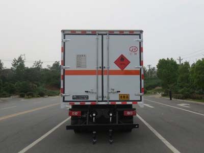 Jiangte brand automobiles JDF5120XRQB6 Flammable gas box transport vehicle