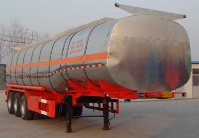 Zhongyun  YFZ9400GRH Lubricating oil tank transport semi-trailer