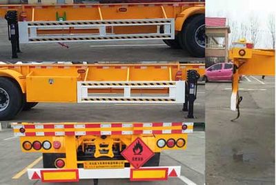 Yuyang  KFD9400TWY Transport semi-trailer of dangerous goods tank frame