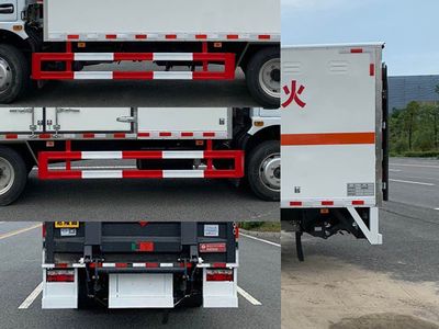 Yandi  SZD5120XRQEQ6 Flammable gas box transport vehicle