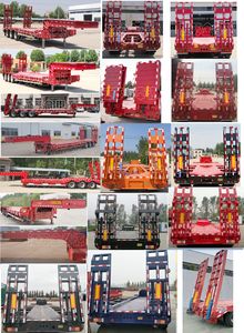 Jinfengyuan  JFY9401TDP Low flatbed semi-trailer