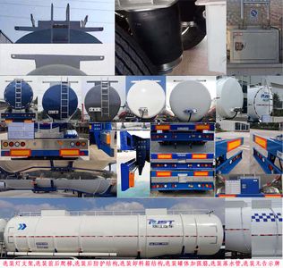 Ruijiang  WL9404GPG35 Ordinary liquid transport semi-trailer