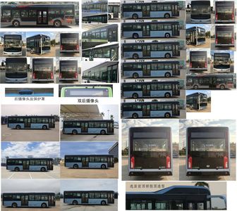 Jinlong  XMQ6106AGBEVL35 Pure electric city buses