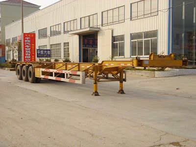 Chuanteng  HBS9400TJZG Container transport semi-trailer