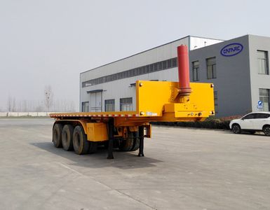 Linsheng Industrial Brand Automobile XCD9400ZZXP Flat dump semi-trailer