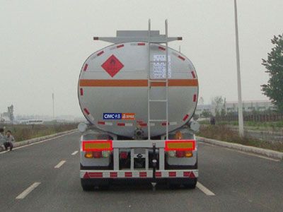 Lingyu  CLY9404GRYF Flammable liquid tank transport semi-trailer