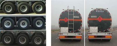 Lingyu  CLY9404GRYF Flammable liquid tank transport semi-trailer