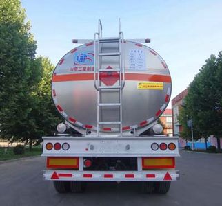 Minghang  ZPS9409GRYB Aluminum alloy flammable liquid tank transport semi-trailer