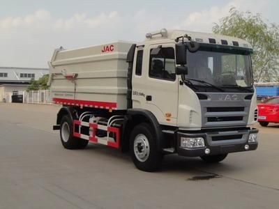 Jianghuai brand automobiles HFC5160ZDJZ Compressed docking garbage truck